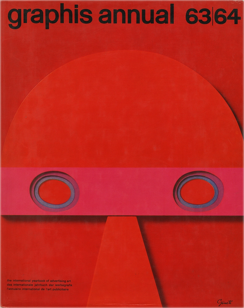 Graphis Annual ’63/64, International Yearbook of Advertising Art, Walter Herdeg, 1964, Amstutz & Herdeg, Graphis Press. Volume che offre una raccolta delle opere più significative di design grafico, pubblicità, fotografia, illustrazione e tipografia del periodo. Il libro evidenzia i lavori più innovativi e rappresentativi, mostrando le tendenze creative e le tecniche emergenti nel mondo del design visivo.
