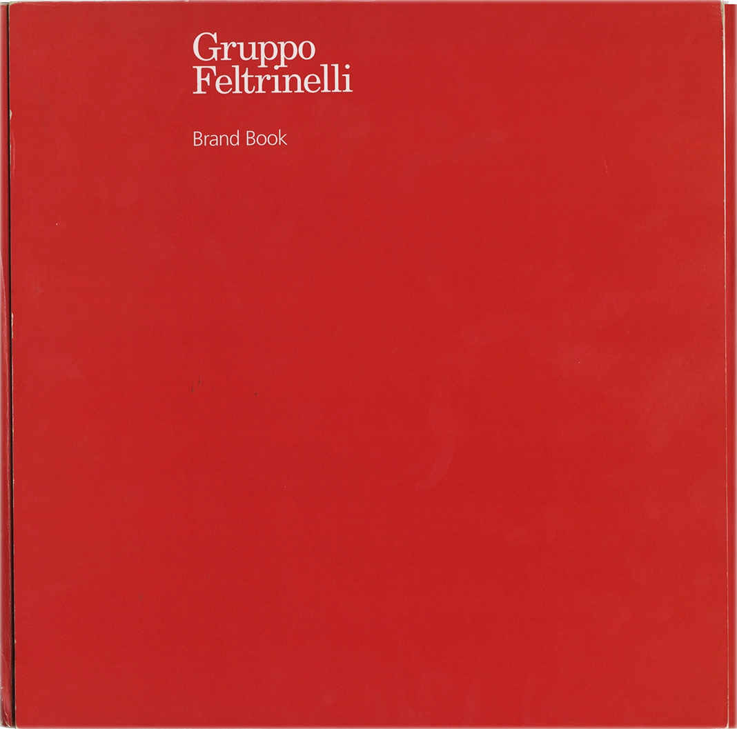 Brand Book Gruppo Feltrinelli, Salvatore Gregorietti. Il manuale enuncia le linee guida per la coordinazione della comunicazione visiva del Gruppo Feltrinelli.