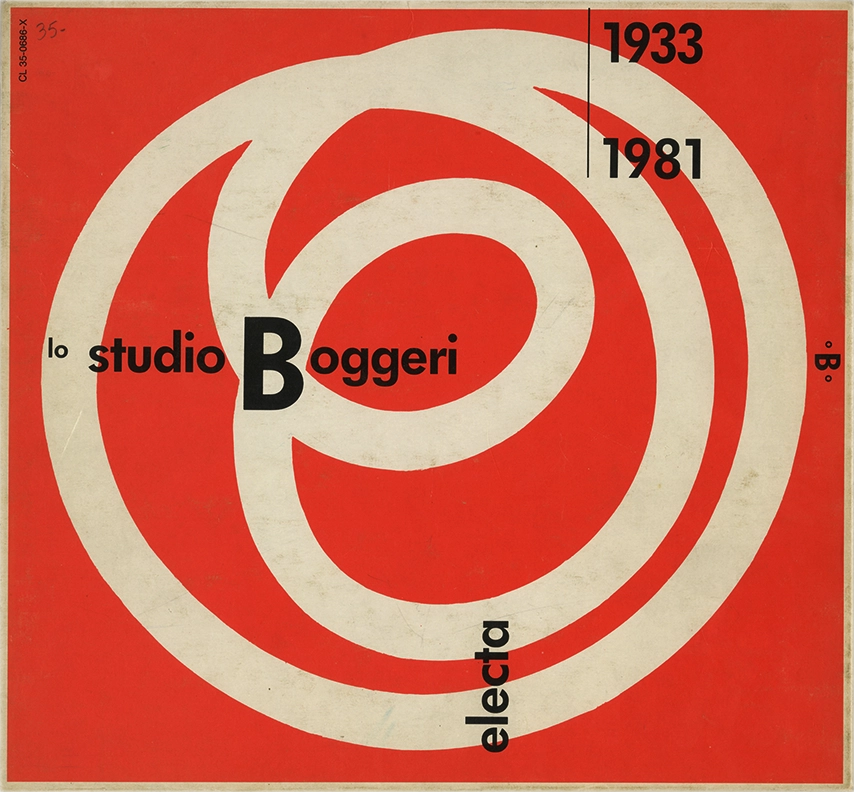 Lo studio Boggeri 1933 – 1981, P. Cerri e C. Pirovano e G. Gardel, Bruno Monguzzi, 1981, Electa Editrice. In questo volume della collana Pagina, lo studio Boggeri è oggetto d'indagine. Il libro ripercorre la storia dello studio grafico dal 1933 al 1981, raccontando i progetti ed esplorando l'approccio progettuale dei designer che collaborarono con lo studio.