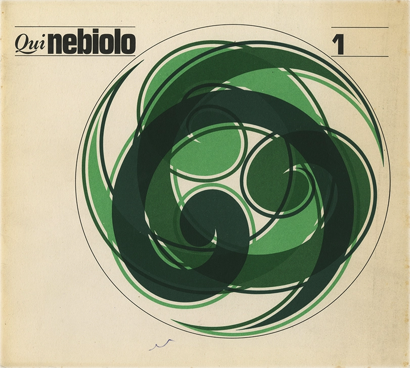 Qui Nebiolo n.1, Periodico della Società Nebiolo Torino, Franco Etzi-Coller, 1966, Società Nebiolo, Periodico della Società Nebiolo in cui vengono presentate novità inerenti alle proprie tecnologie per la stampa e la creazione di nuovi caratteri tipografici, oltre a diverse ed ulteriori curiosità relegate alla stessa Nebiolo.