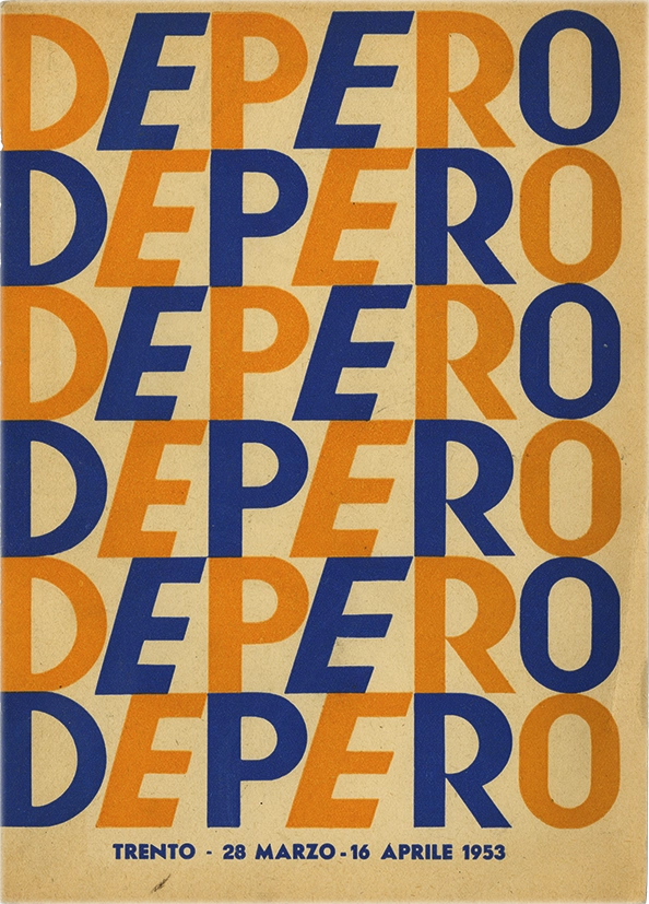94a mostra Depero, Trento Primavera 1953, Fortunato Depero, 1953, Edizione dela Tipografia Ed. Mutilati e Invalidi. Catalogo della mostra di Depero, svoltasi a Trento nel 1953, che documenta l'opera dell'artista attraverso testi critici, riflessioni su arte astratta e nucleare e numerose immagini. Nota introduttiva di Giulio De Carli. Testi di Giampiero Giani e Agnoldemenico Pica, con note e due scritti originali dell'artista sull'astrattismo e l'arte nucleare.
