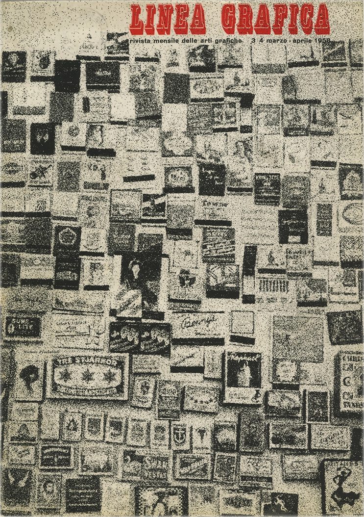 Linea Grafica n.3/4 – Marzo/Aprile 1958, Rivista mensile delle arti grafiche, Editrice L'Ufficio Moderno.
