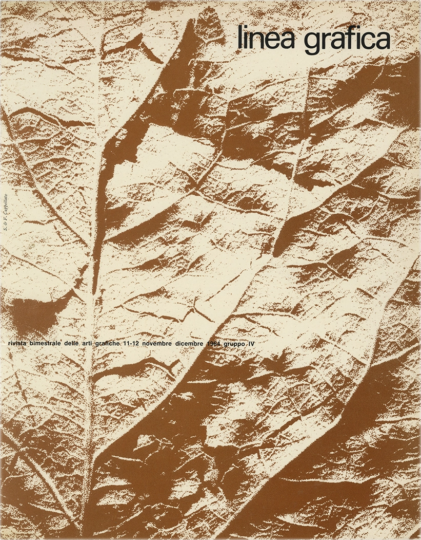Linea Grafica n.11/12 – Novembre/Dicembre 1964, Rivista bimestrale delle arti grafiche, Editrice L'Ufficio Moderno.