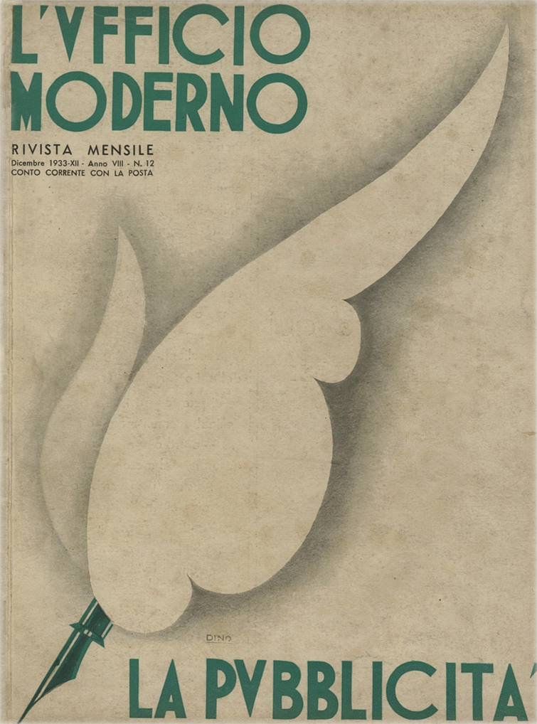 L’Ufficio Moderno n.12 – Dicembre 1933, Studia e risolve tutti i problemi aziendali.