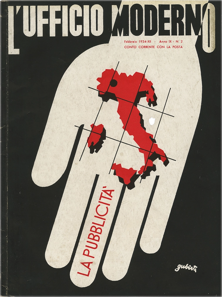 L’Ufficio Moderno n.1 – Gennaio 1934, Studia e risolve tutti i problemi aziendali.