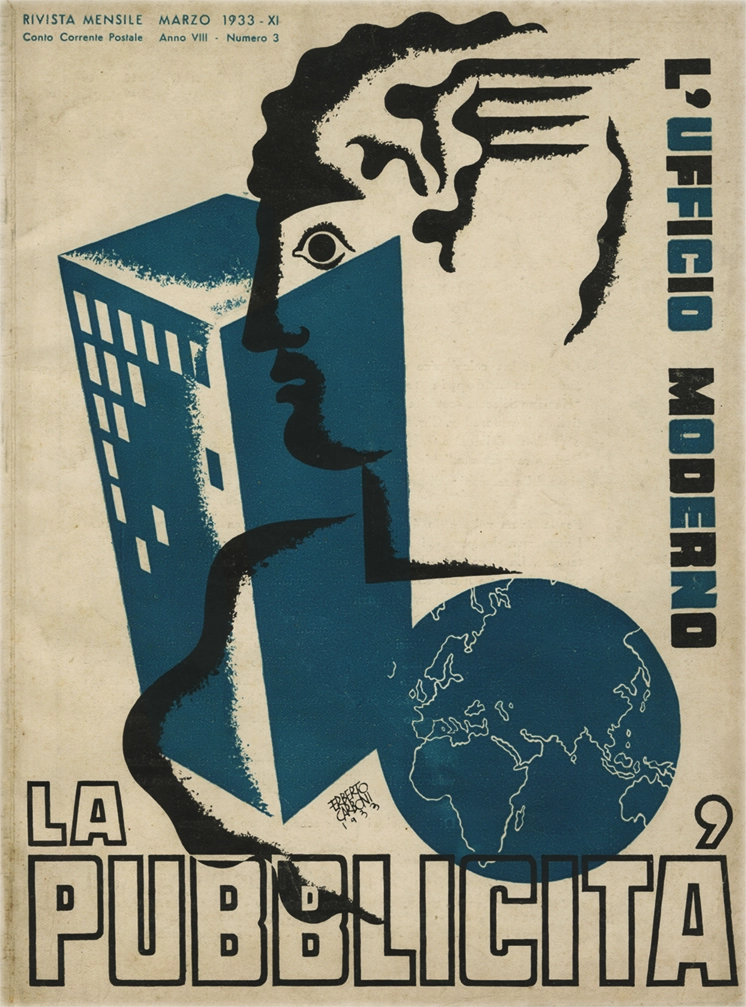 L’Ufficio Moderno n.3 – Marzo 1933, Studia e risolve tutti i problemi aziendali.