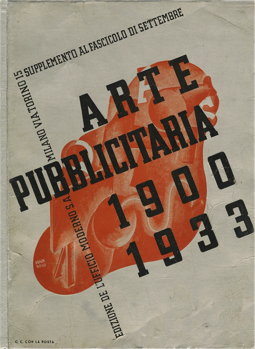 Arte pubblicitaria 1900-1933 (silver), Edizione de l'Ufficio Moderno S.a. Supplemento al fascicolo di settembre.